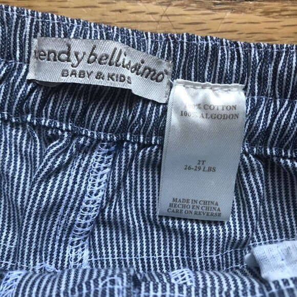 Wendy Bellisimo 2T Striped Capris - Picture 3 of 4